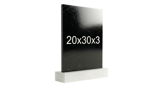 Grabplatte 20x30x3