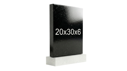 Grabplatte 20x30x6