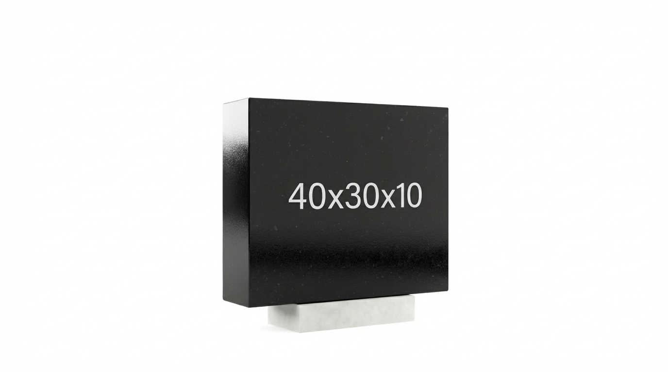 Grabplatte 40x30x10