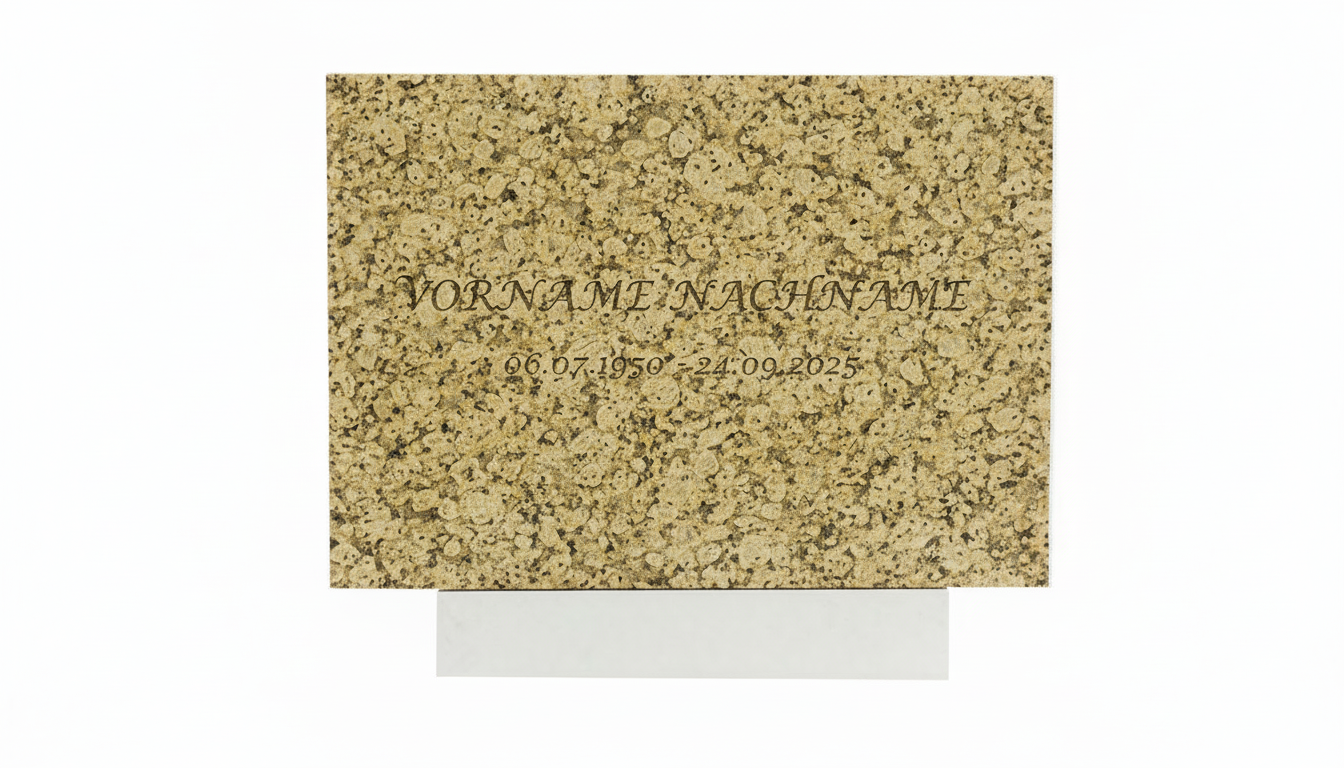 Grabplatte 30x20x3