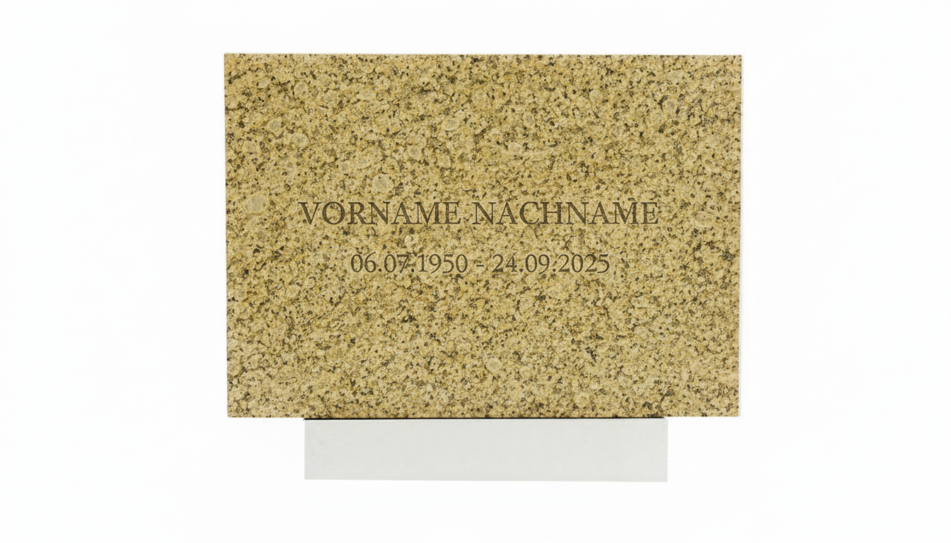 Grabplatte 30x20x3