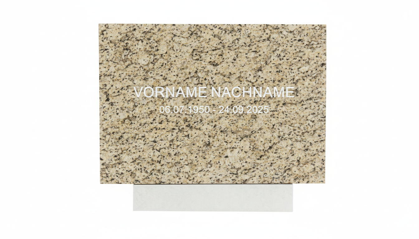 Grabplatte 20x30x3