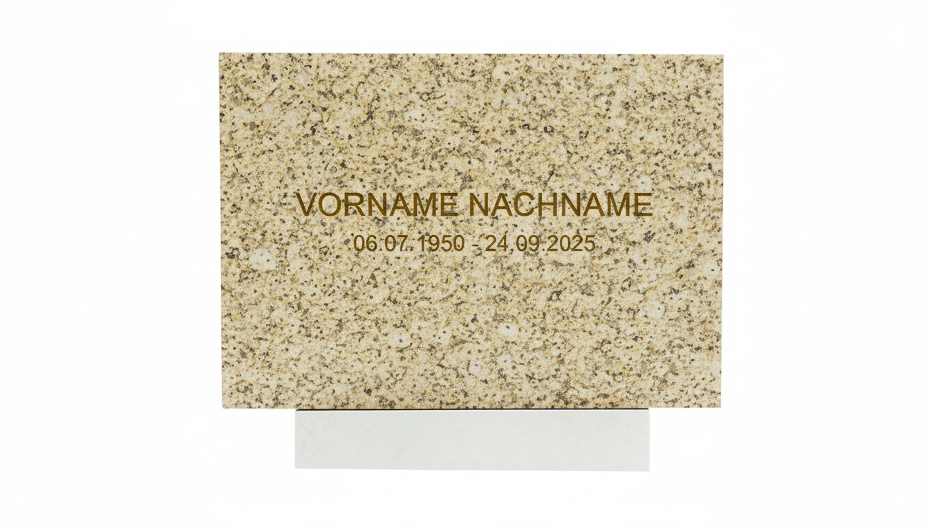 Grabplatte 20x30x3