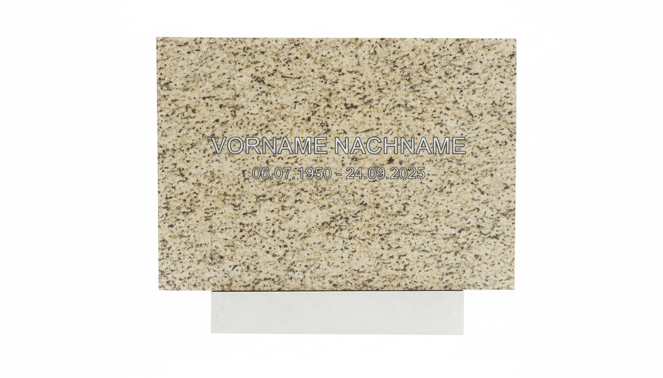Grabplatte 20x30x3