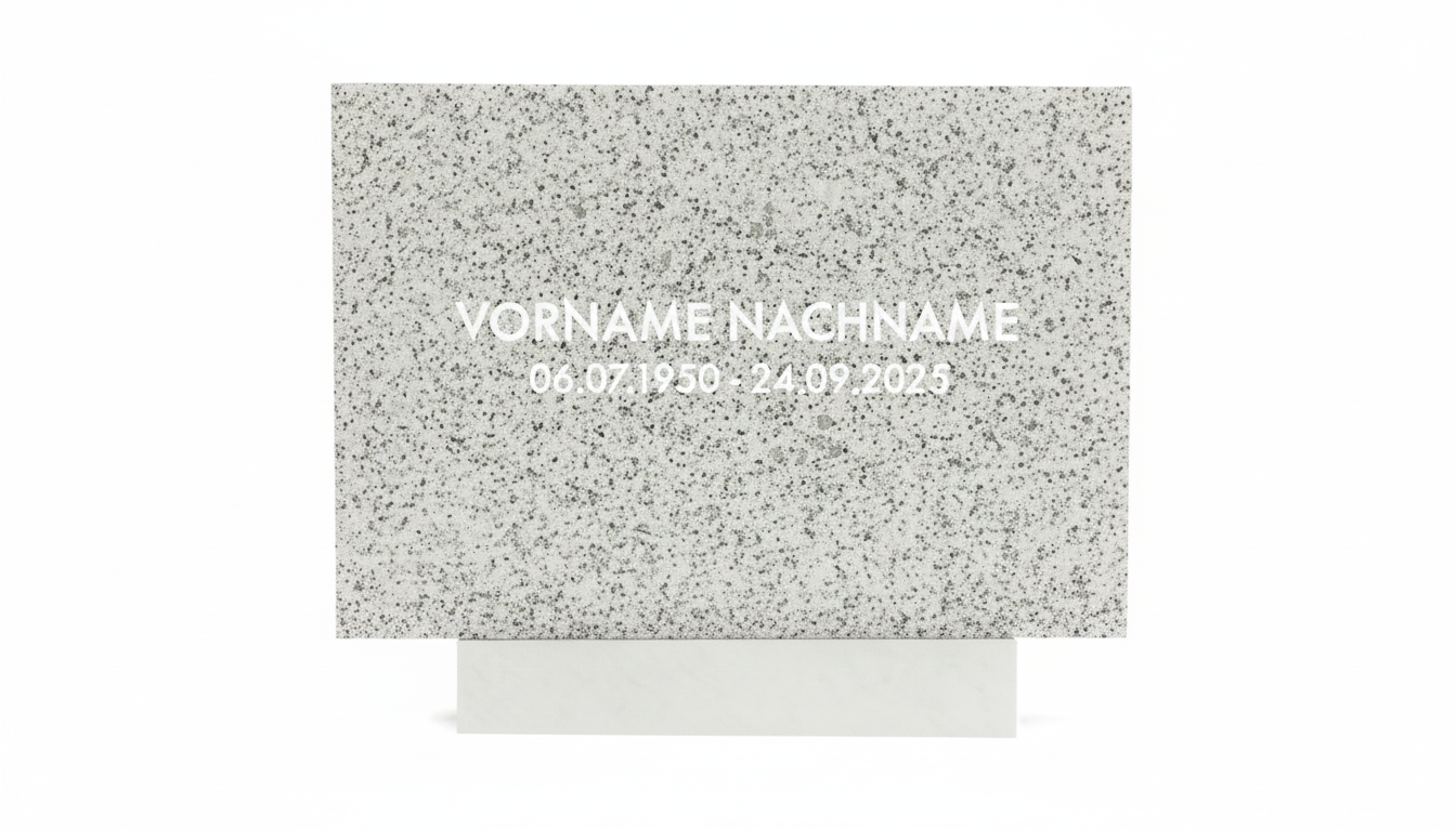 Grabplatte 20x30x3