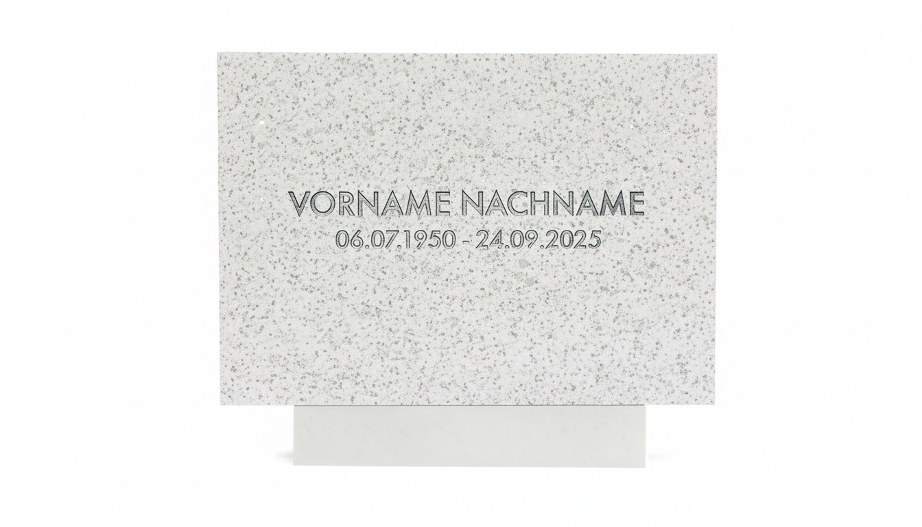 Grabplatte 20x30x3