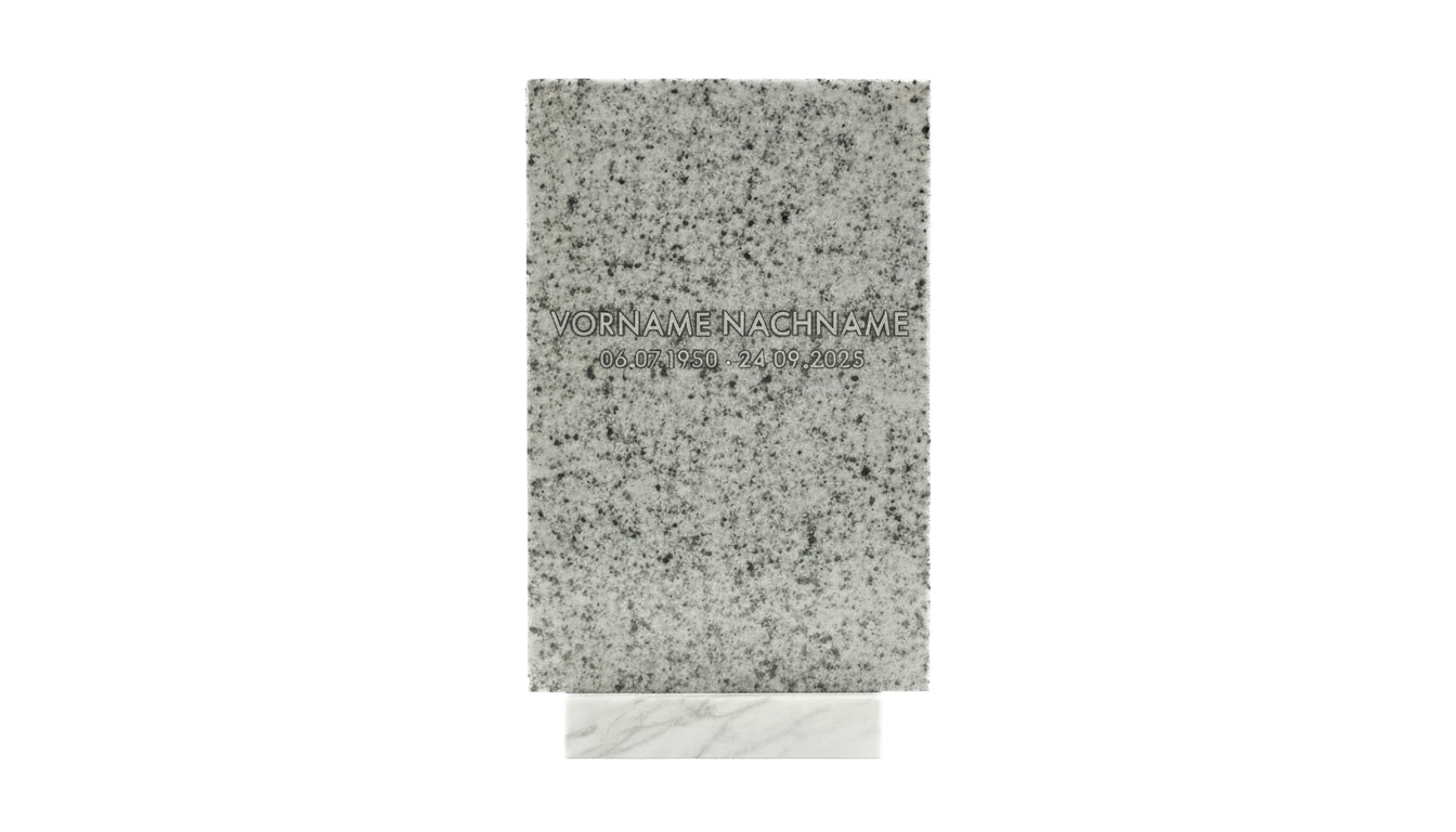 Grabplatte 20x30x3