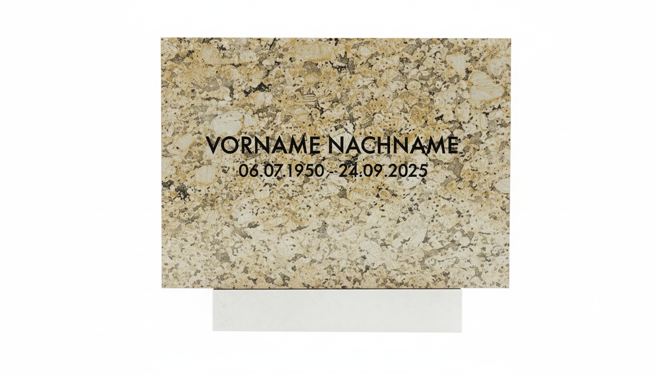 Grabplatte 20x30x3