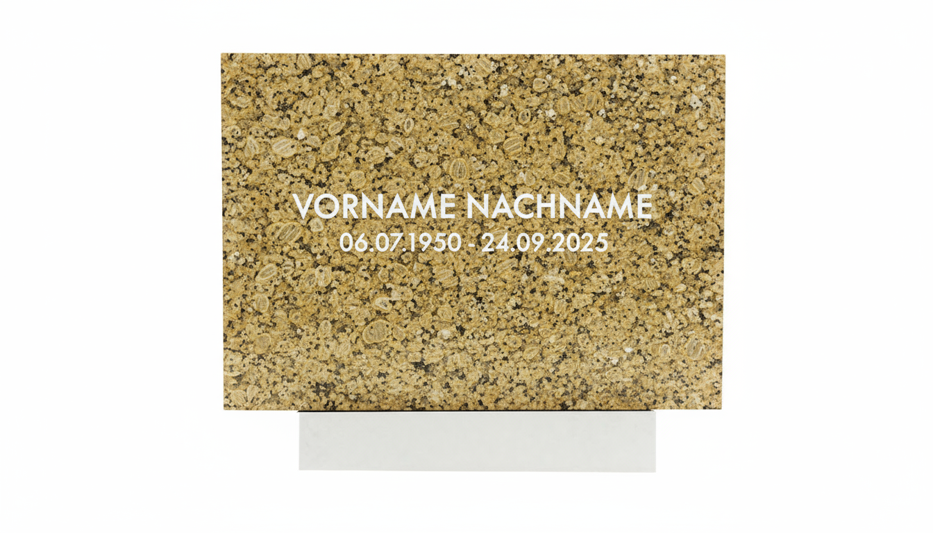 Grabplatte 20x30x3