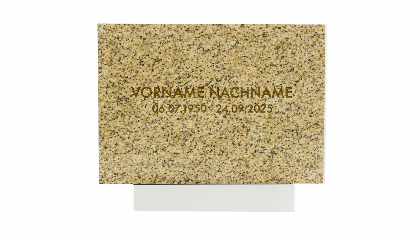Grabplatte 20x30x3