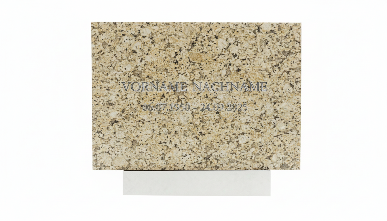 Grabplatte 20x30x3