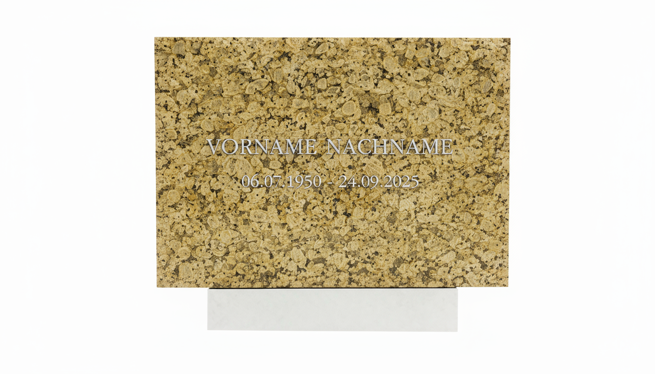 Grabplatte 20x30x3