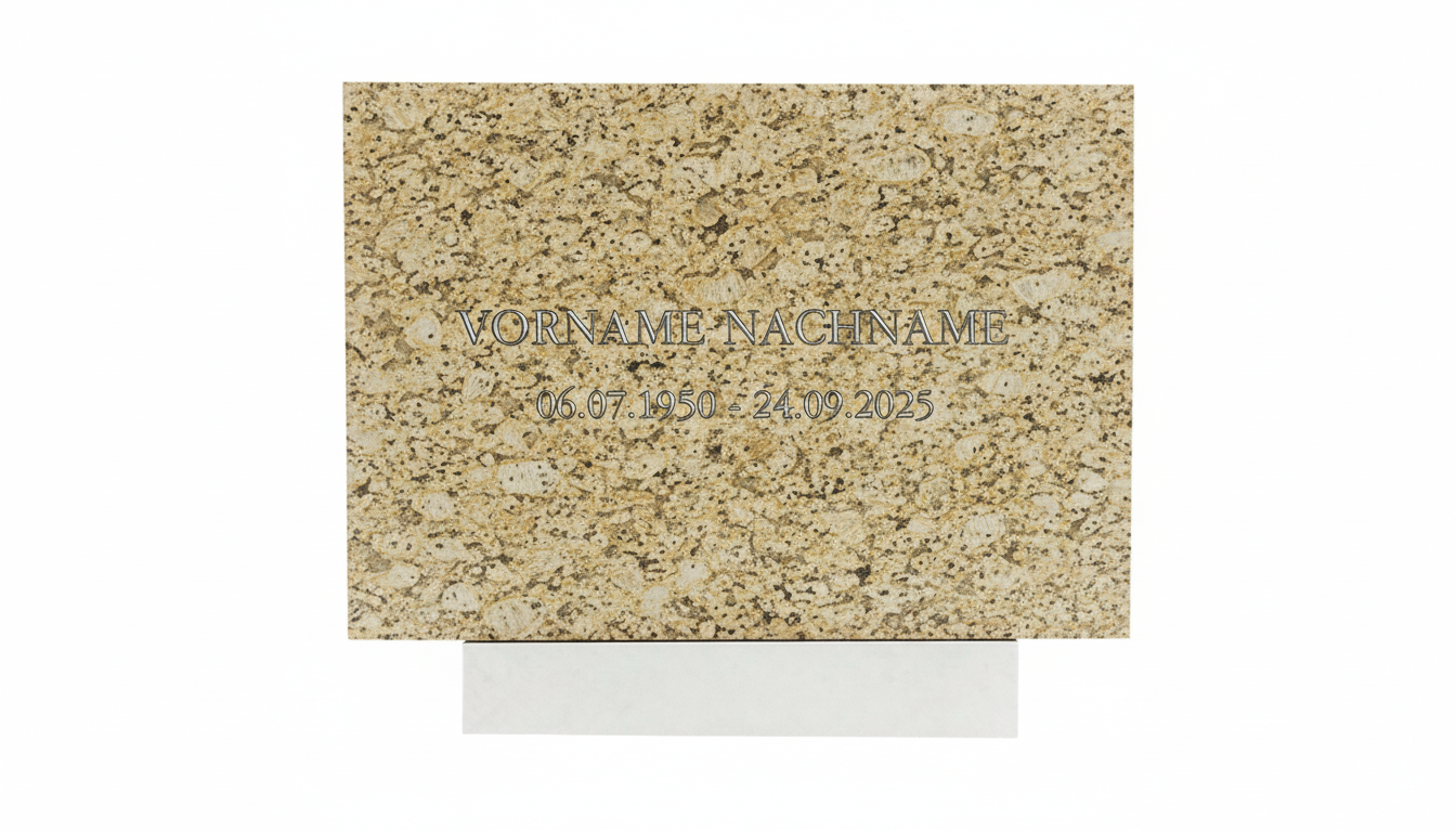 Grabplatte 20x30x3
