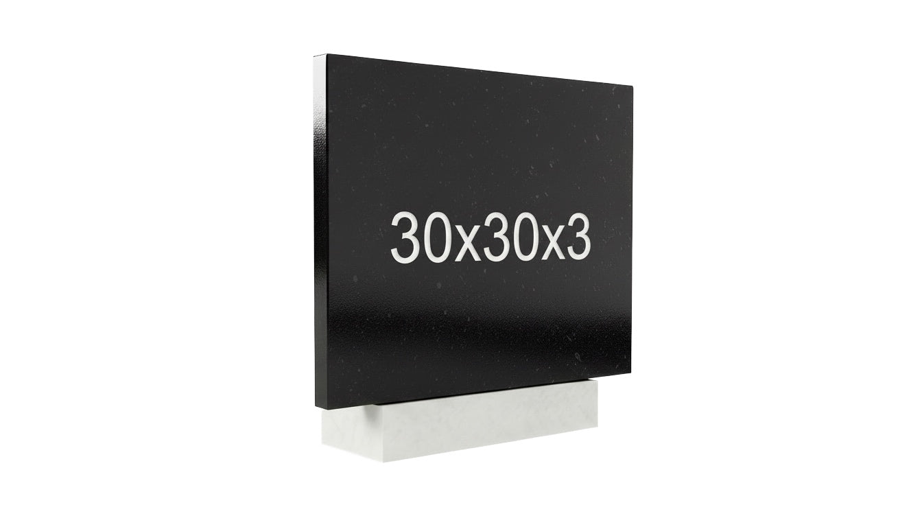Grabplatte 30x30x3