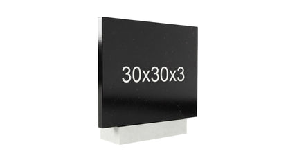 Grabplatte 30x30x3