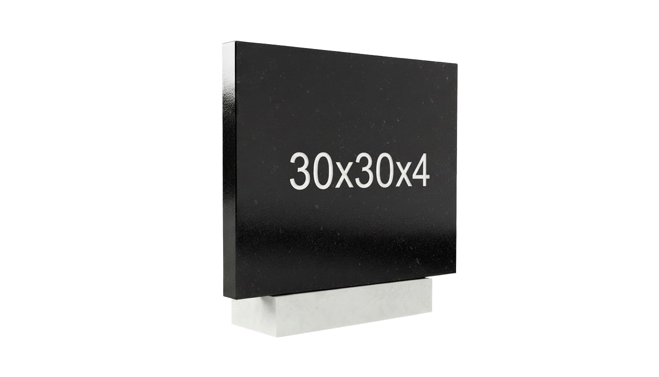 Grabplatte 30x30x4