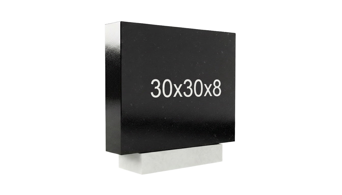 Grabplatte 30x30x8