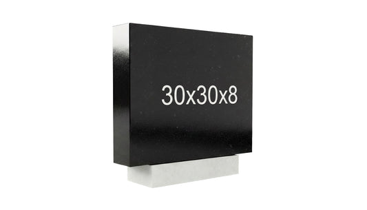 Grabplatte 30x30x8