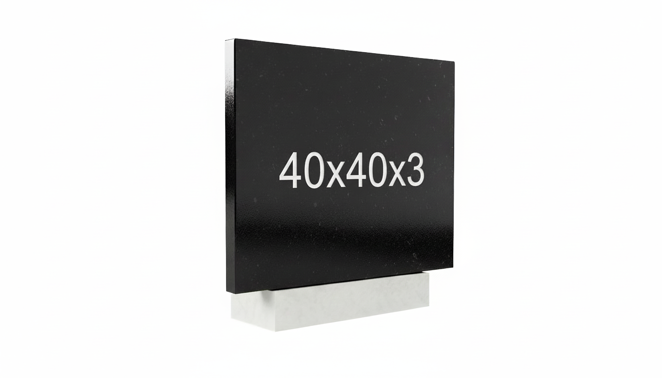Grabplatte 40x40x3