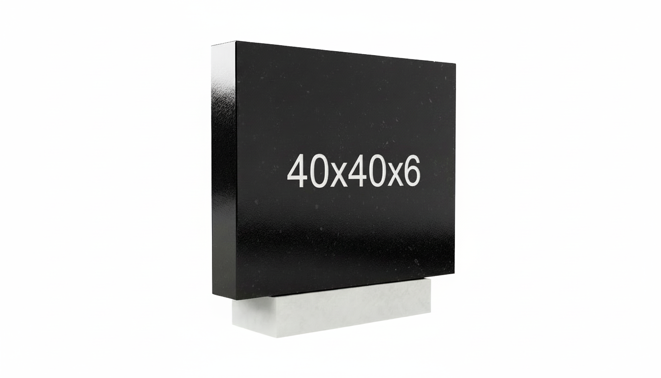 Grabplatte 40x40x6