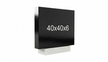 Grabplatte 40x40x6