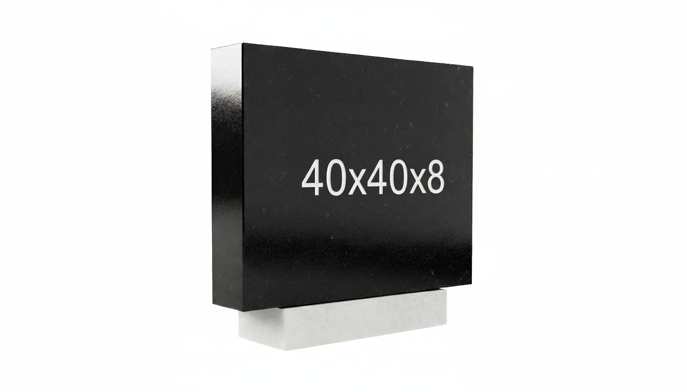 Grabplatte 40x40x8