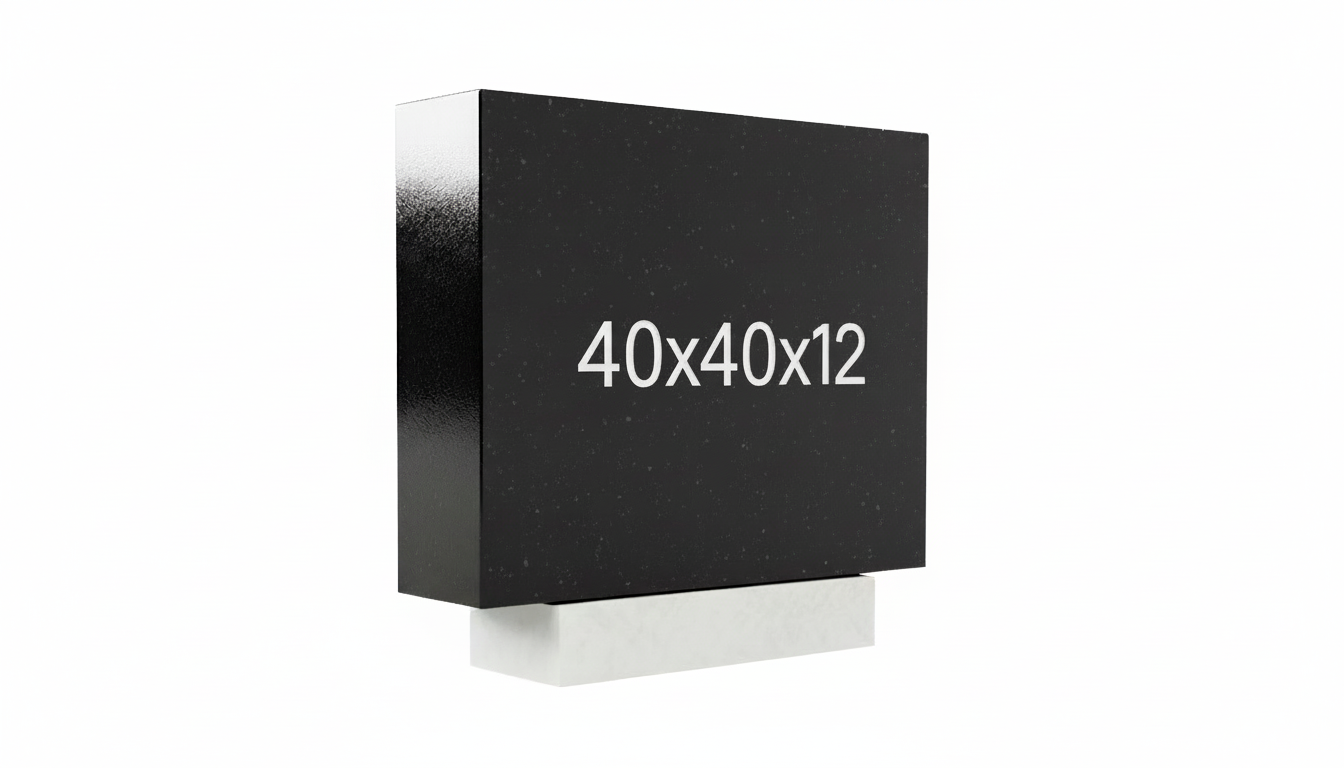 Grabplatte 40x40x12