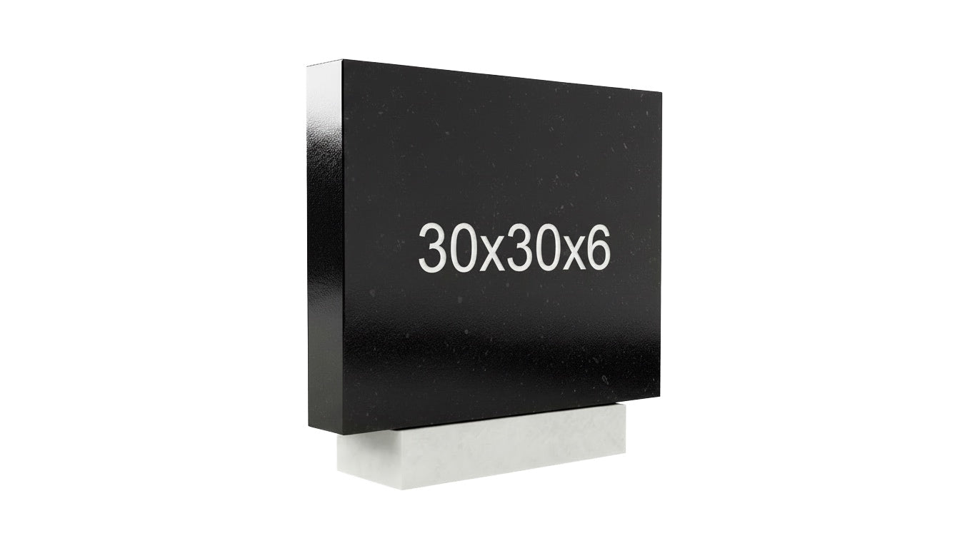 Grabplatte 30x30x6