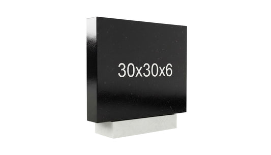 Grabplatte 30x30x6