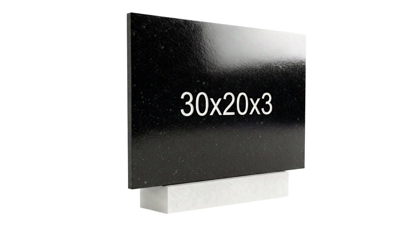 Grabplatte 30x20x3