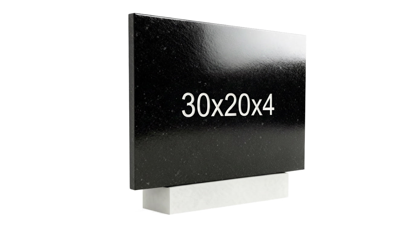 Grabplatte 30x20x4