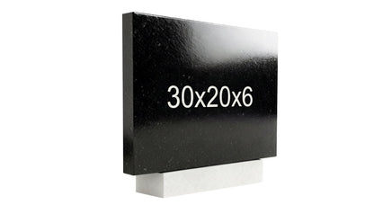 Grabplatte 30x20x6