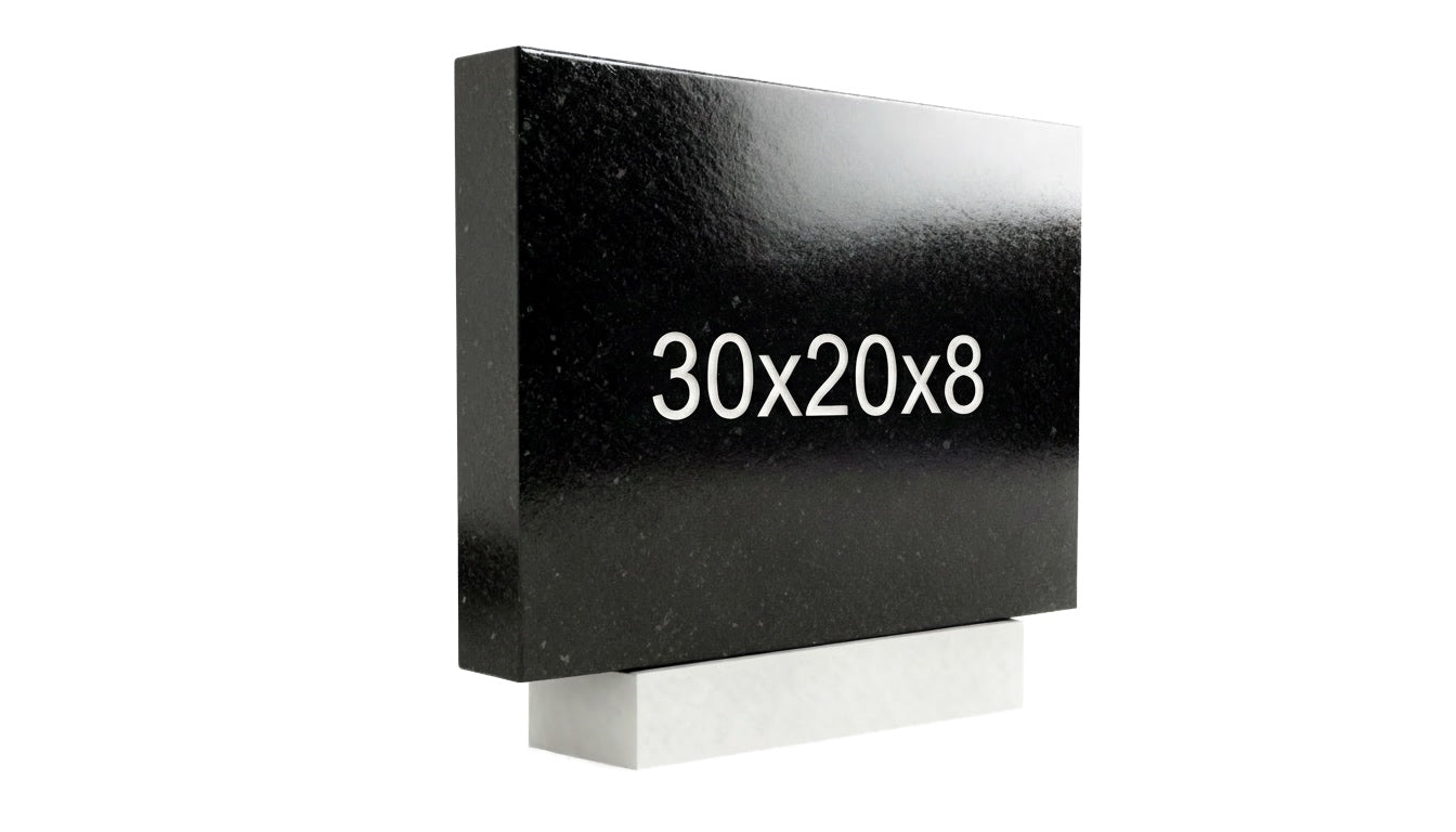 Grabplatte 30x20x8