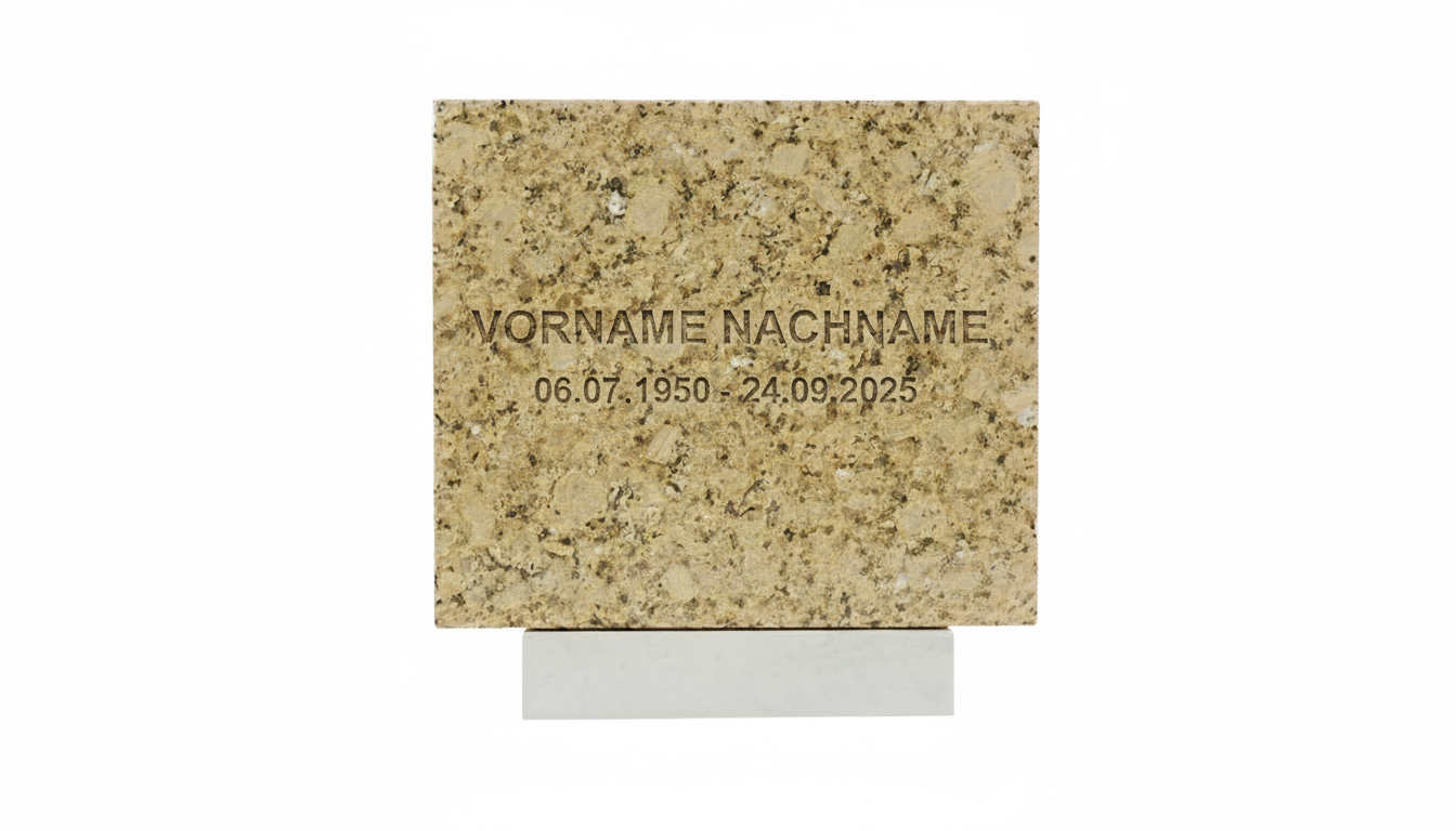 Grabplatte 40x40x10