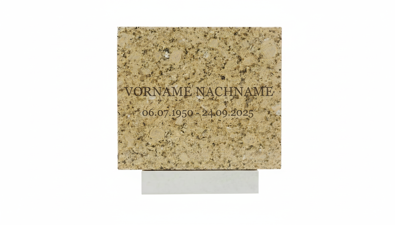 Grabplatte 30x30x3