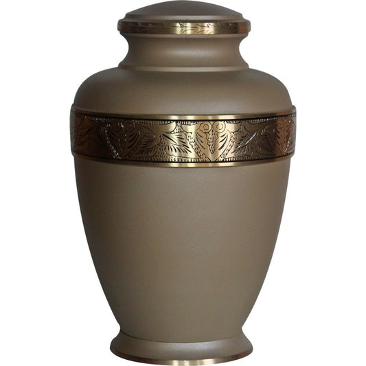 Aluminium-Messing Urne – Antike Harmonie