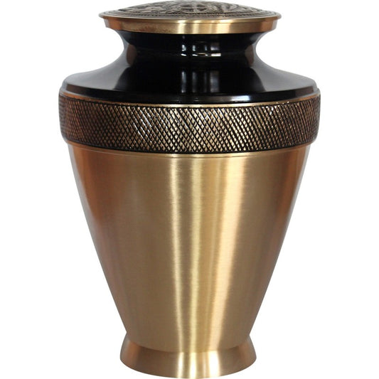 Aluminium-Messing Urne – Klassik-Eleganz