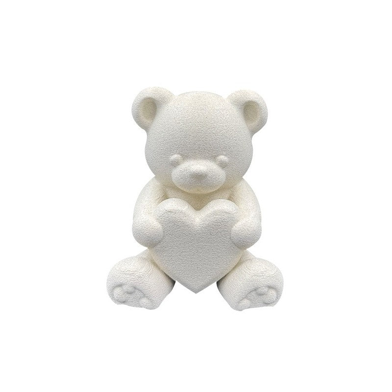 Bio Naturstoff Urne - Teddy Herz