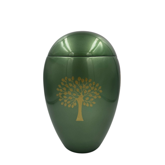 Glasfaser Urne - Baum des Lebens